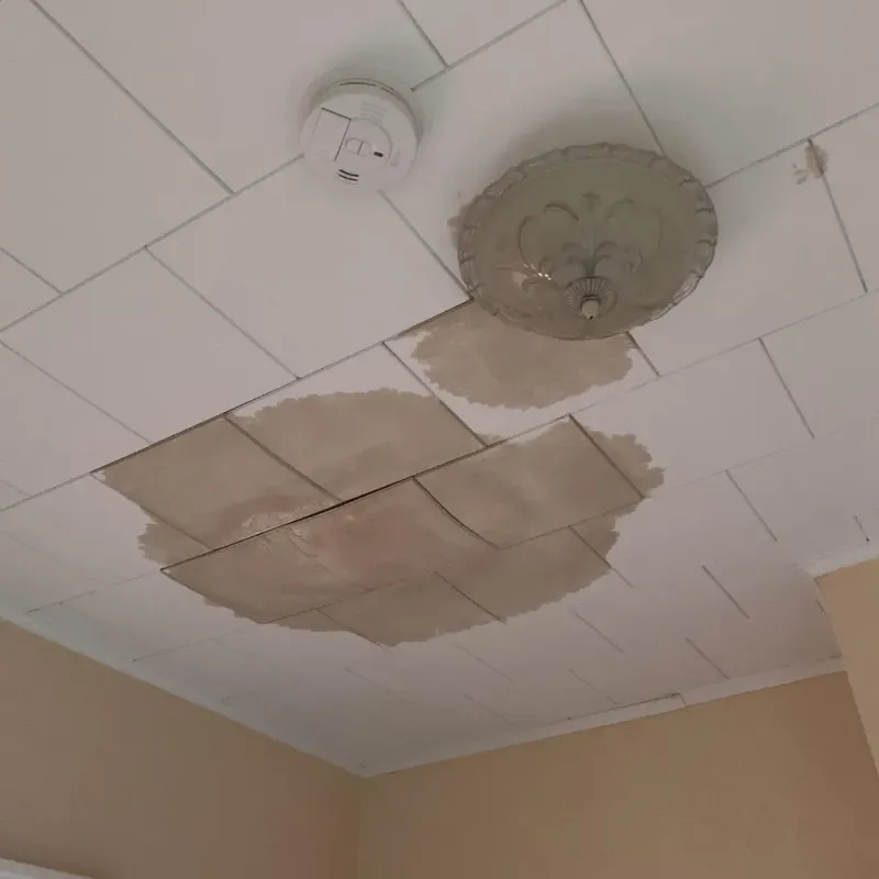 Ceiling Water Damage Repair in Union, ME